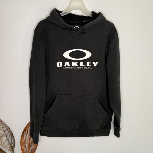 Oakley Other - Oakley Mens B1B Logo Hoodie Black White Graphic Pullover Sweatshirt Medium